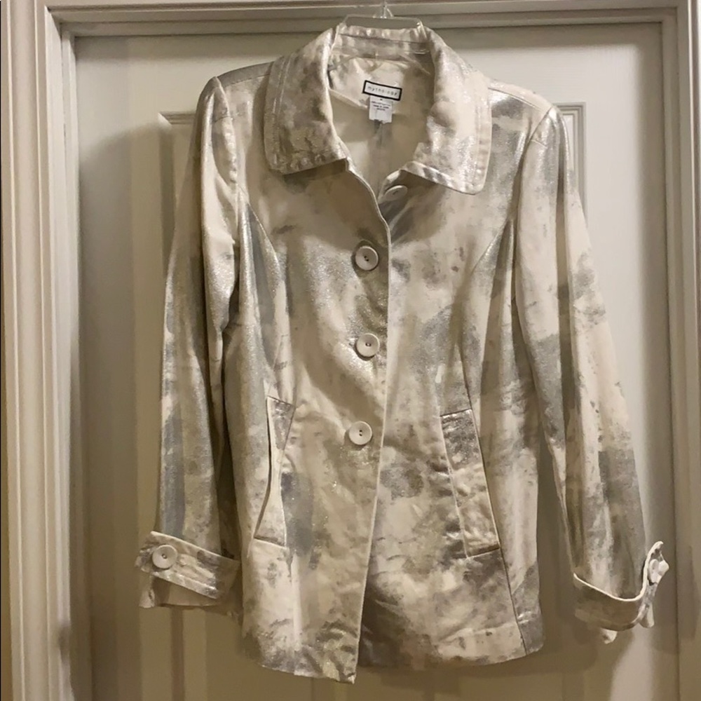 Mythology 90s Y2K Sparkle Button up Jacket